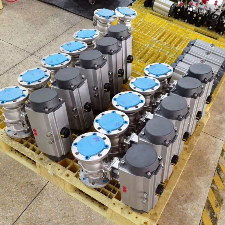 氣動(dòng)球閥半成品 氣動(dòng)球閥半成品