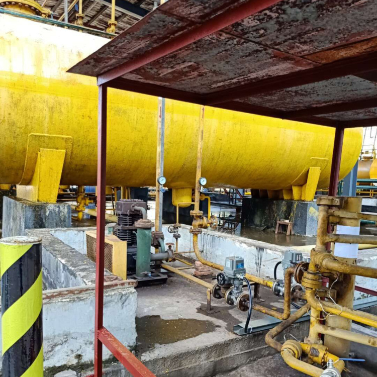 氨罐出口電動(dòng)開(kāi)關(guān)閥 Ammonia tank outlet electric switch valve 氨罐出口電動(dòng)開(kāi)關(guān)閥 Ammonia tank outlet electric switch valve